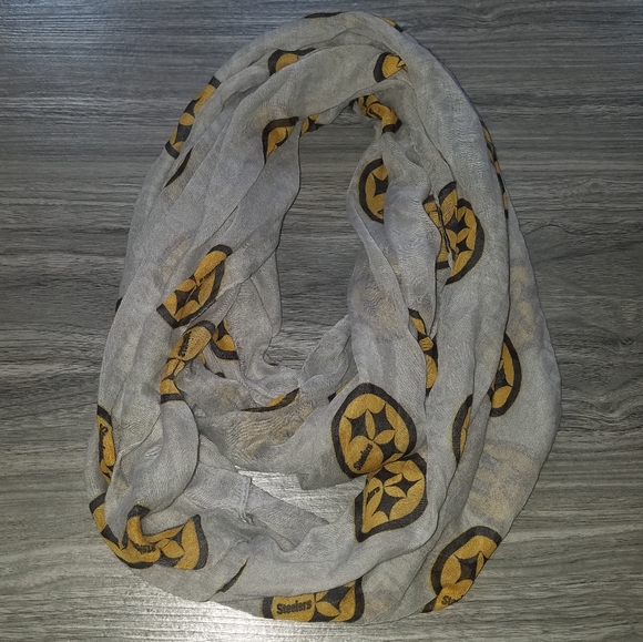 NFL PITTSBURGH STEELERS Women's Infinity Scarf - Picture 4 of 8